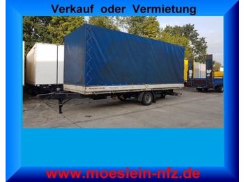 Curtainsider trailer Möslein 1 Achs Planenanhänger, 7,08 m lang: picture 1