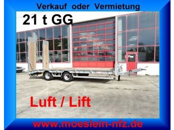 Low loader trailer Möslein 21 t Tandemtieflader  Neuwertig: picture 1