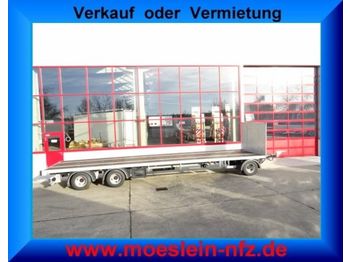 Dropside/ Flatbed trailer Möslein 3 Achs Plato  Anhänger, 10 m Ladefläche: picture 1