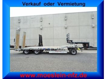 Low loader trailer Möslein 3 Achs Tieflader  Anhänger, Wenig Benutzt: picture 1