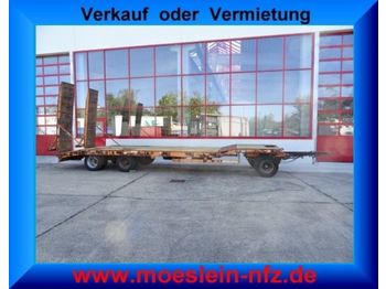 Low loader trailer Möslein 3 Achs Tiefladeranhänger mit ABS: picture 1