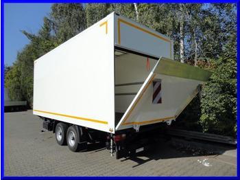 New Closed box trailer Möslein Tandem Koffer mit Ladebordwand 1,5 t: picture 1