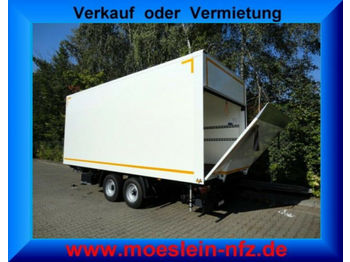 New Closed box trailer Möslein  Tandem Koffer mit Ladebordwand 1,5 t-- Neufahrz: picture 1