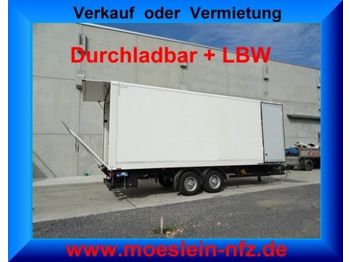 Closed box trailer Möslein Tandemkoffer Durchladbar + Ladebordwand, ca. 1.5: picture 1