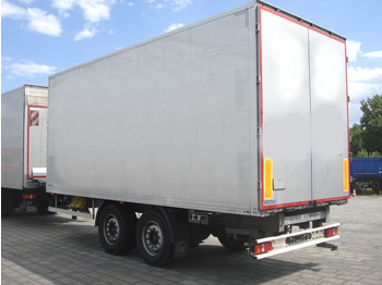 Closed box trailer