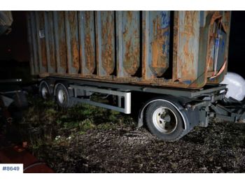 Roll-off/ Skip trailer Norslep 3 aks Hook trailer with tip.: picture 1