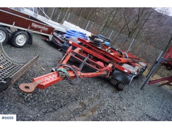 Roll-off/ Skip trailer Norslep 3 aks hook trailer.: picture 1