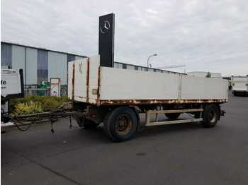 Dropside/ Flatbed trailer Obermaier OD2-L180 Baustoffanhänger 14.200kg Nutzlast: picture 1