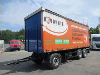 Curtainsider trailer Panav PV 24 , LIFTING AXLE , SAF: picture 1