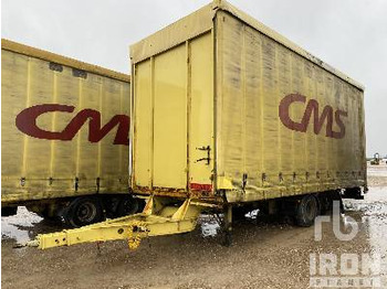 MONTENEGRO RP/CH-2G/2S-C T/A Curtain Side Drawbar - Plant trailer