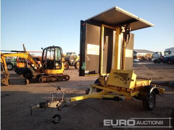  Ver-mac Single Axle Matrix Board - Plant trailer