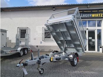 New Tipper trailer Pongratz - RK230 1800kg elektro Kipper Profis Gitteraufsatz: picture 1
