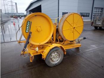 Rotrex Single Axle Cable Pulling Trailer - Trailer