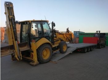 Low loader trailer for transportation of heavy machinery SCHMITZ CARGOBULL TRIDEM TANDEM: picture 1