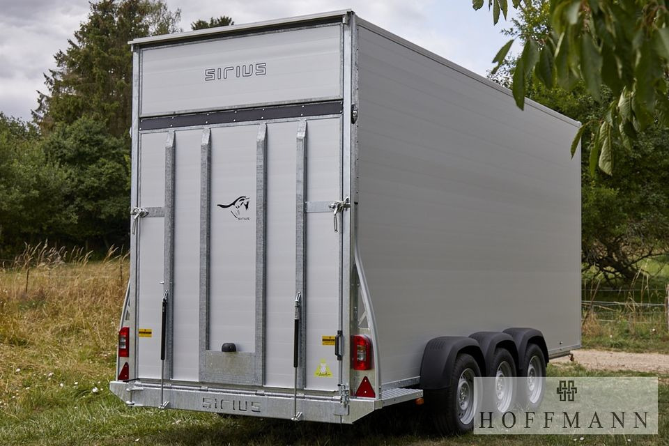 New Closed box trailer SIRIUS Sirius Kofferanhänger G 523x171x242 cm/Tür Kombi / AKTION: picture 9
