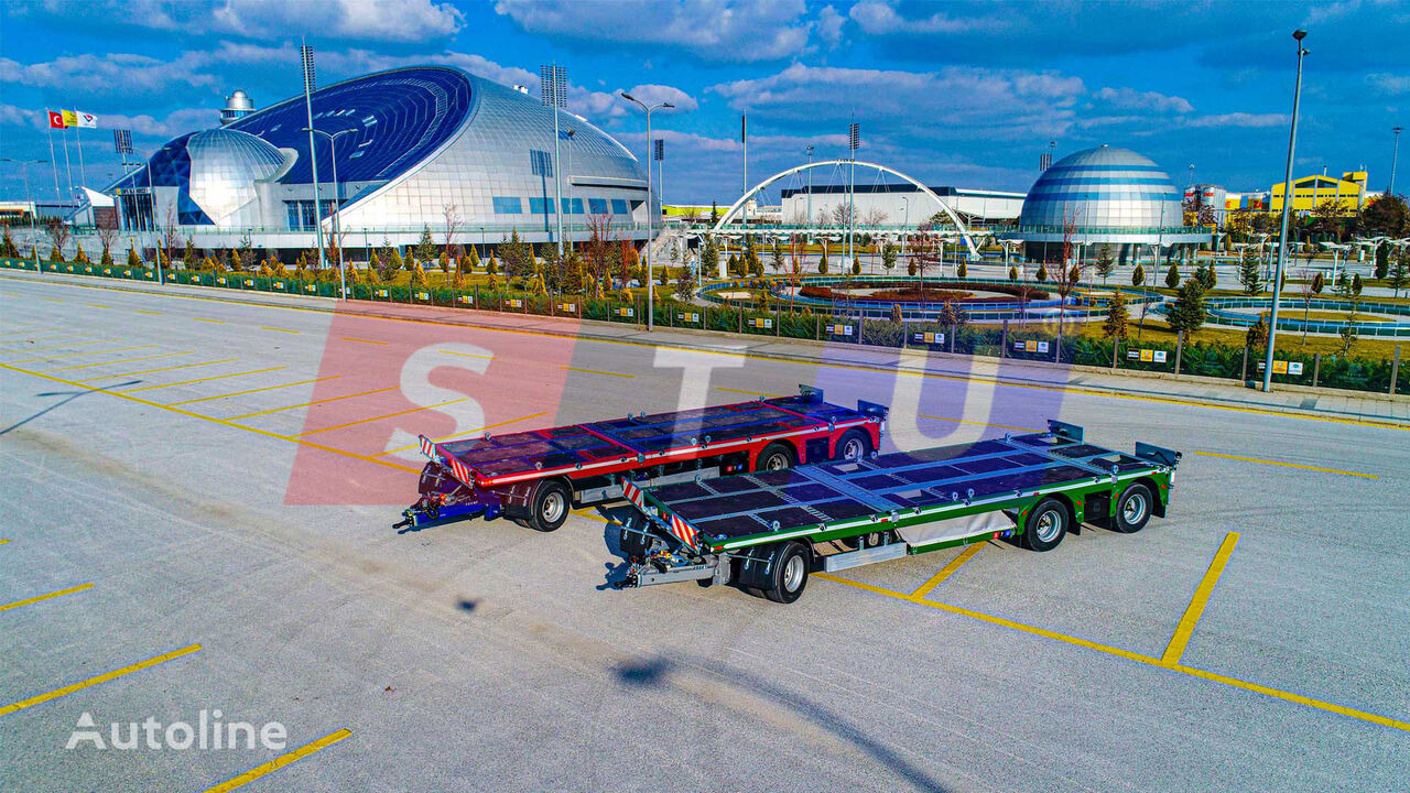 New Low loader trailer for transportation of heavy machinery STU Boat Drawbar Trailer / Bateau ATTACHE Remorque: picture 30