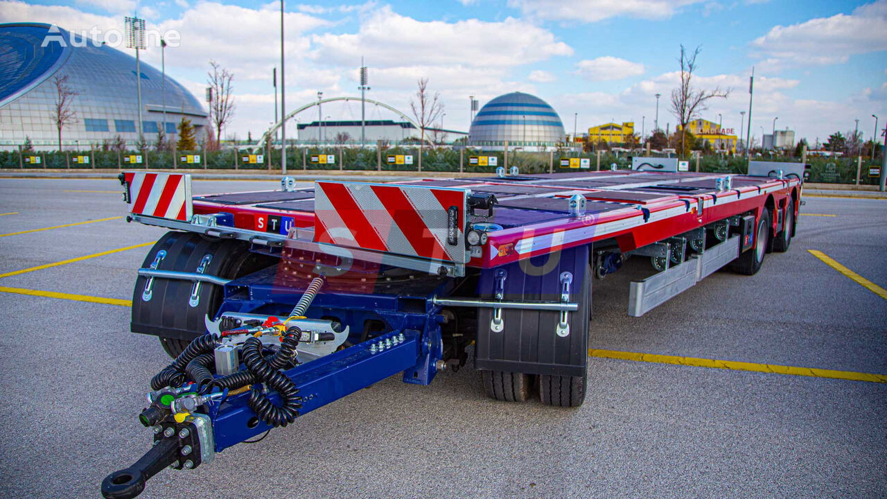 New Low loader trailer for transportation of heavy machinery STU Boat Drawbar Trailer / Bateau ATTACHE Remorque: picture 11