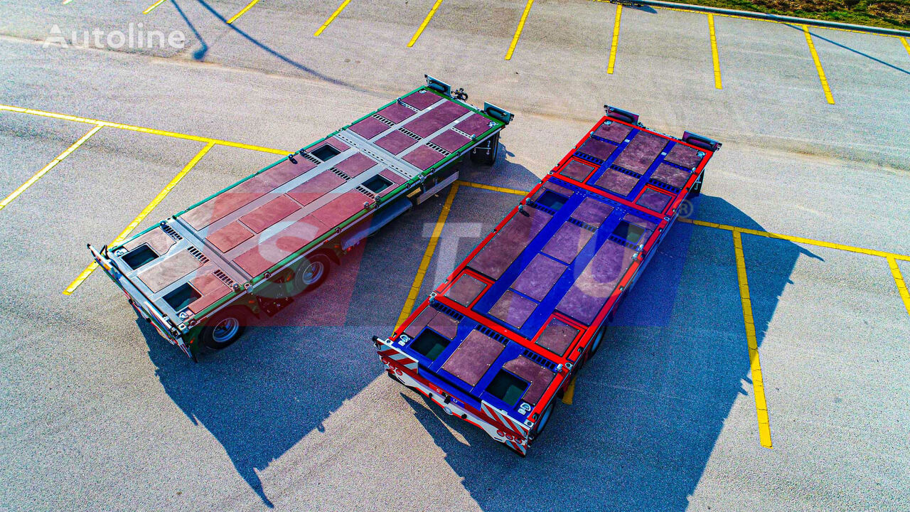 New Low loader trailer for transportation of heavy machinery STU Boat Drawbar Trailer / Bateau ATTACHE Remorque: picture 29