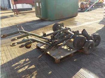 Car trailer Single Axle Chassis Trailer (3 of): picture 1