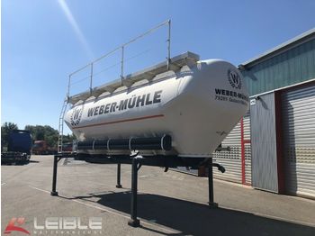 Spitzer Silo 27 m³ Schnellwechselsystem / 4 Kammern  - Tanker trailer