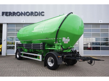 Spitzer Silo SAPI 1833 Rieselgut Staub Futter 33m³ Alcoa  - Tanker trailer