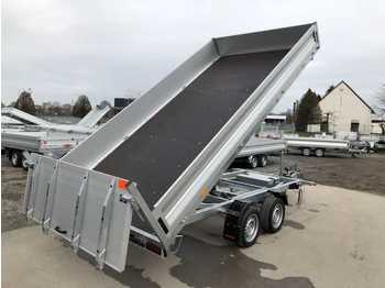 Tipper trailer VEZEKO Juki 35.4 Multi Multidreiseitenkipper Maschinentransporter