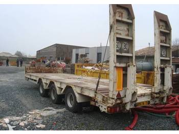 Low loader trailer for transportation of heavy machinery Trax Porte-Engin: picture 1