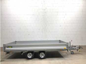 New Dropside/ Flatbed trailer UNSINN GTP 2636-10-1750 Hochlader: picture 1