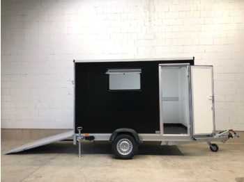 New Closed box trailer VEZEKO TK B 15.30 Rampe, Tür, Fenster Kofferanhänger Multi Motorrad: picture 1