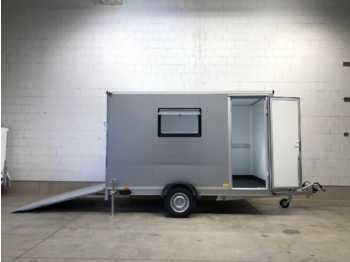 New Closed box trailer VEZEKO TK C 15.35 Rampe, Tür, Fenster Kofferanhänger: picture 1