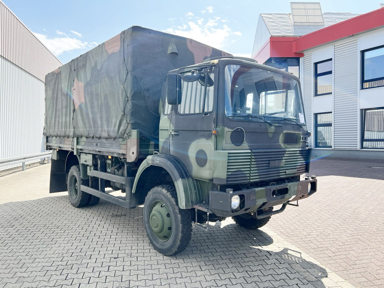 Curtain side truck 110-17 AW 4x4 110-17 AW 4x4, Ex-Bundeswehr, Küche: picture 8