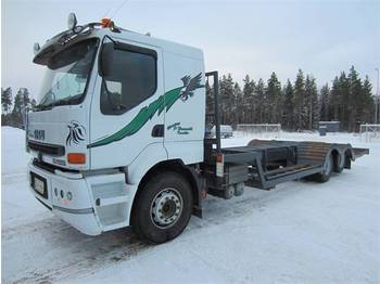Sisu E11M K-AA 6x2 Metsäkoneen kuljetusauto - Autotransporter truck