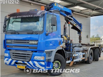 Ginaf X 3232 S 6X4 Manual Big-Axle Euro 3 Hiab 220-3 - Container transporter/ Swap body truck