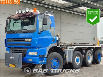 Ginaf X 4345 TSV 8X6 Export-only! Manual Liftachse Lenkachse Euro 3 - Container transporter/ Swap body truck