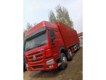 Howo 8X4 Box Truck Box Van - Container transporter/ Swap body truck