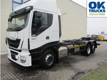 Container transporter/ swap body truck Iveco Stralis AS260S48Y/FPCM
