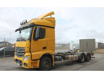 Mercedes-Benz Actros 2545 6x2*4 Serie 4710 Euro 6  - Container transporter/ Swap body truck