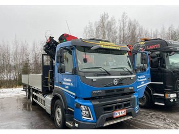 Volvo FMX 6x6 on snow 