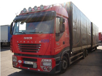 IVECO STRALIS 450 - Curtain side truck