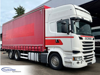 Scania R450 Euro 6, 6x2, Dhollandia 2000 kg - Curtain side truck