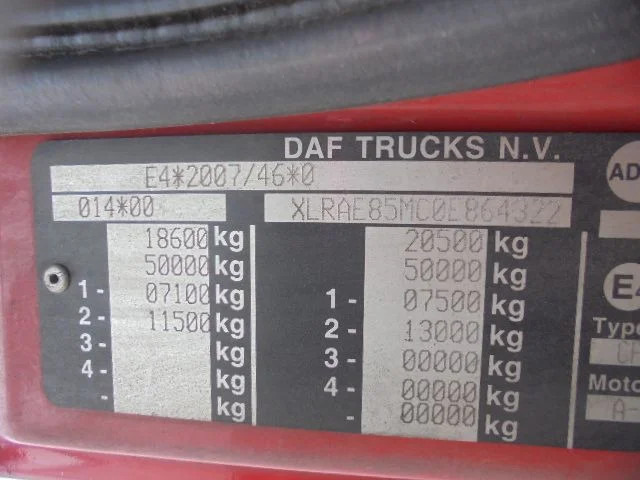 Box truck DAF CF 85 360: picture 18