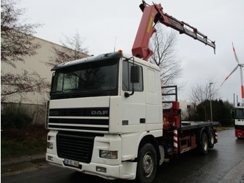 Dropside/ Flatbed truck DAF XF95-430 6X2: picture 1