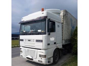 Curtain side truck DAF XF 95.430 - euro 3: picture 1
