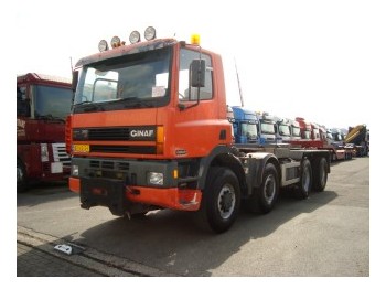 Container transporter/ Swap body truck Ginaf M4243-S 8X4: picture 1