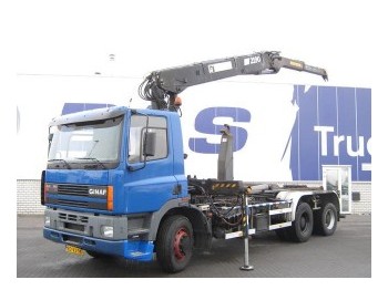 Container transporter/ Swap body truck Ginaf M 3132-S mit Jonsered 2190: picture 1