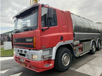 Tanker truck Ginaf M 3233-S 6X4 MANUAL EURO 2 + DIJKSTRA TANK 20600: picture 1