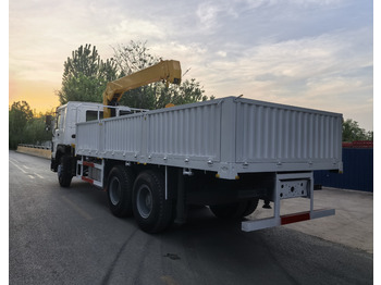 Crane truck for transportation of bulk materials HOWO 371HP CRANE TRUCK: picture 4