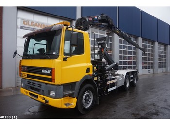Ginaf M 3232-S Hiab 16 ton/meter laadkraan - Hook lift truck