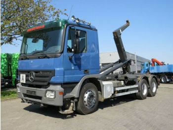 Hook lift truck Mercedes-Benz Actros 2641 6x4 Abrollkipper Meiller