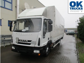 Curtain side truck IVECO Eurocargo ML80E21/P Euro6 Klima AHK Luftfeder ZV: picture 1